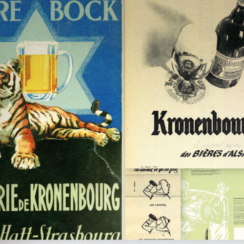 Création cahier de collection des Brasseries Kronenbourg